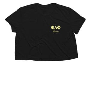 PLP Alumna Cropped Flowy Tee for Scholarship Fundraiser